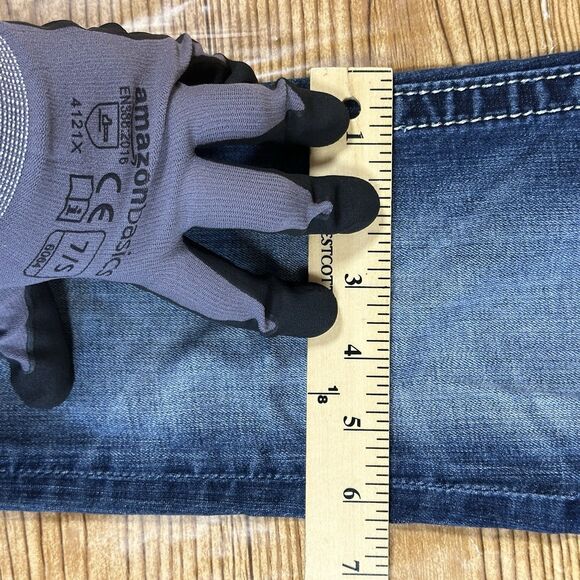 Miss Me Jeans Skinny Ankle Rhinestone Beaded Pockets Size 26 JE8111AK2 - Picture 11 of 16